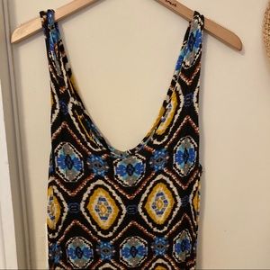 Patterned Maxi Dress